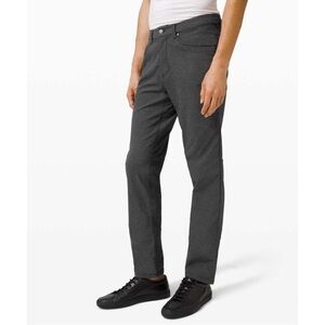 Lululemon ABC Tech Canvas gray slim fit pants men’s 30